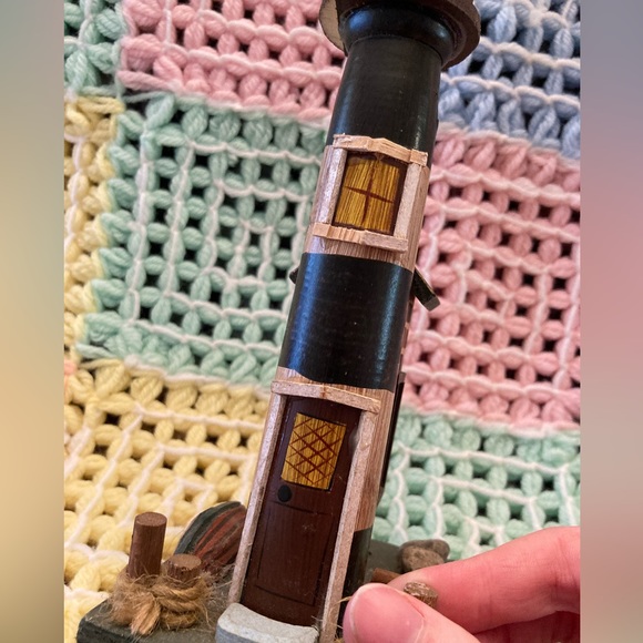 Wood Seaside Lighthouse Decor - Picture 5 of 16